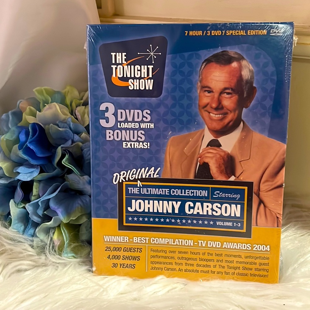 NWOT Johnny Carson 3 dvd set